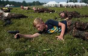ارتش "سربازان کودک" پوتین | تصاویر