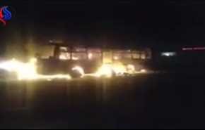مروع ..مصرع 22 شخصا حرقا في حادث مروري بالهند+فيديو