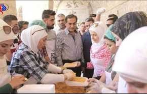 فيديو: حملة لإعداد وتوزيع وجبات الطعام للمحتاجين في حلب بشهر رمضان