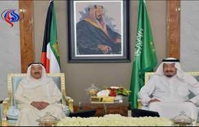 امیرکویت با شاه عربستان درباره قطر گفت و گو کرد