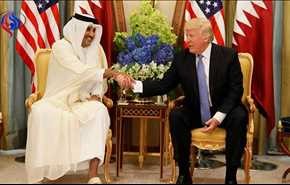ترامب يبلغ أمير قطر استعداده لحل الأزمة الخليجية