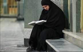 جزءخوانی در حرم هلال ابن علی(ع) - آران و بیدگل/ تصاویر