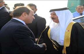 بالصور: اتفاق مصري بحريني على مجابهة قطر