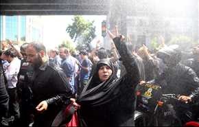 تشييع شهداء الهجومين الارهابيين في طهران