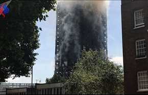 دفاع زن انگلیسی از همت مسلمانان در آتش سوزی لندن+ویدئو