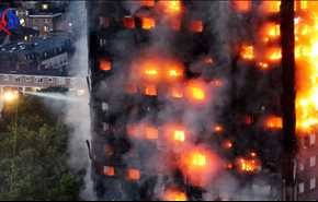 65 مفقود در آتش‌سوزی لندن
