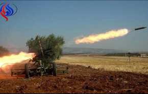 القوات اليمنية المشتركة تطلق صواريخ كاتيوشا على المرتزقة السودانيين في تعز
