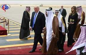 نویسنده قطری: عربستان استقلال خود را زیر پای ترامپ فرش کرد