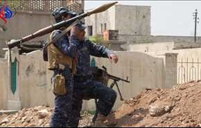 القوات العراقية تتوغل بعمق 100م في معقل 