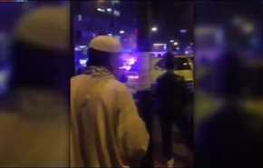 اولین ویدیو از حملۀ یک خودرو به مسلمانان در لندن