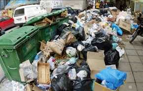 تصاویر؛ انباشت زباله در پایتخت یونان