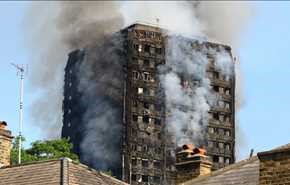 علت عجیب برای آتش‌سوزی در برج گرنفل لندن!