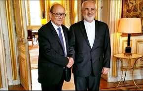 دیدار وزیران خارجه ایران و فرانسه