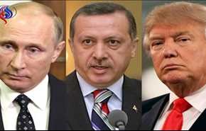 أردوغان يبحث مع ترامب وبوتين الأزمة القطرية والتسوية السورية
