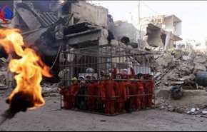 داعش چند عراقی را زنده سوزاند