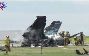 سقوط مرگبار هواپیمای کوچک در آمریکا