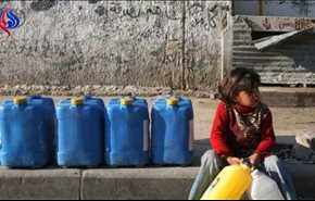 فيديو ..الاحتلال يقطع المياه عن الفلسطينيين في اشد الايام حرارة
