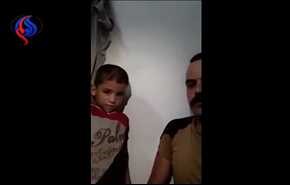 بالفيديو .. طفل يروي كيف يذبح والده الداعشي الجنود العراقيين!