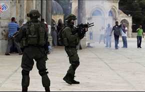 استشهاد 3 فلسطينيين ومقتل اثنين من شرطة الاحتلال فى اشتباك مسلح داخل الأقصى