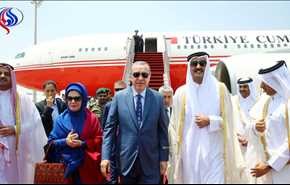 بالفيديو: أردوغان أجرى مباحثات لساعتين ونصف مع أمير قطر في الدوحة