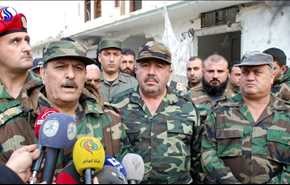 وزير الدفاع السوري يتفقد مواقع الجيش في ريف دمشق الغربي