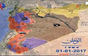 بالخريطة: هذا ما حققه الجيش السوري خلال سبعة أشهر على كافة المحاور