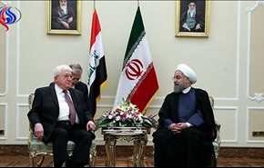 روحاني يبحث مع نظيره العراقي القضايا ذات الاهتمام المشترك