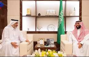 محمد بن سلمان يوجه رسالة إلى الأسرة الحاكمة في قطر