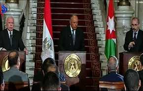 مصر والأردن وفلسطين يطالبون الاحتلال بوقف الإجراءات الآحادية بالقدس