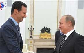 رسالة من بوتين للأسد
