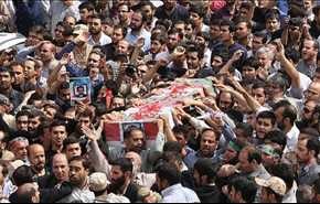 قم المقدسة.. تشييع جثامين 3 شهداء ايرانيين استشهدوا في سوريا
