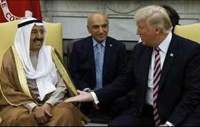 أمير الكويت يجري مباحثات مع الرئيس الأميركي