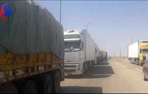 700 طن من المساعدات الإنسانية تصل الى دير الزور