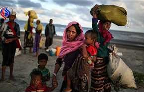 شاهد..  فرار 40% من مسلمي ميانمار إلى بنغلادش