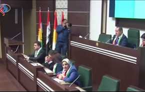 جلسة برلمان منطقة كردستان وسط مقاطعة حركة التغير والجماعة الإسلامية