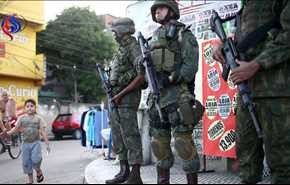بالفيديو...الجيش البرازيلي يطوق مهربي المخدرات في العاصمة