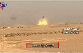 بالفيديو.. لحظة تفجير الجيش السوري لآلية مفخخة قبل بلوغ هدفها