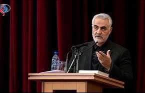 اللواء سليماني: إيران لن تتخلى عن القضية الفلسطينية