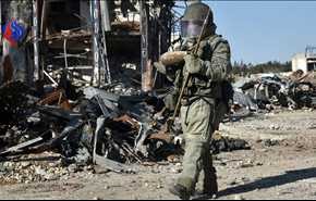 الخبراء الروس يطهرون 1.5 ألف هكتار في دير الزور من الألغام