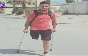 بالفيديو والصور، تونسي لم يمنعه بتر ساقه  من ممارسة كرة القدم وصعود الجبال