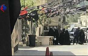 بالصور.. استمرار مسلسل الاعتداء على المظاهر العاشورائية في البحرين