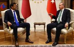 أردوغان وأمير قطر يبحثان العلاقات الثنائية ومستجدات المنطقة