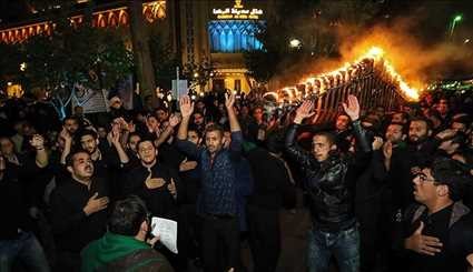بالصور... اقامة مراسم العزاء الحسيني في ايران