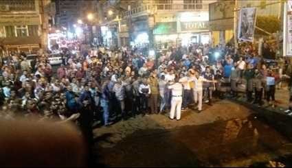 فيديو وصور؛ مظاهرات حاشدة في بورسعيد بمصر .. ما سببها؟
