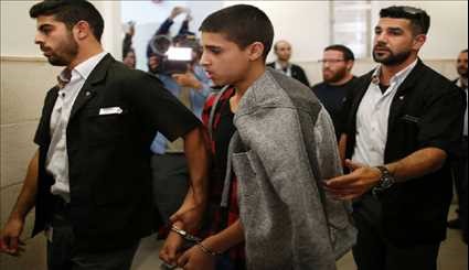 نوجوان فلسطینی به 12 سال حبس محکوم شد+تصاویر