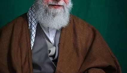 بالصور.. مراسم عزاء لمناسبة اربعينية الامام الحسين (ع) بحضور قائد الثورة الاسلامية