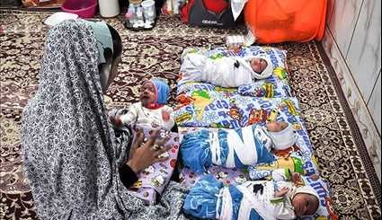 تولد چهارقلوها در سیستان و بلوچستان