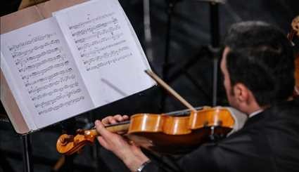 Tehran’s Symphony Orchestra performs in Vahdat Hall