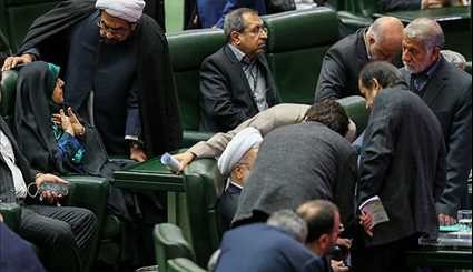 تقديم مشروع الموازنة المالية إلى البرلمان الايراني