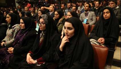 President Rouhani in Tehran University for students’ ceremony